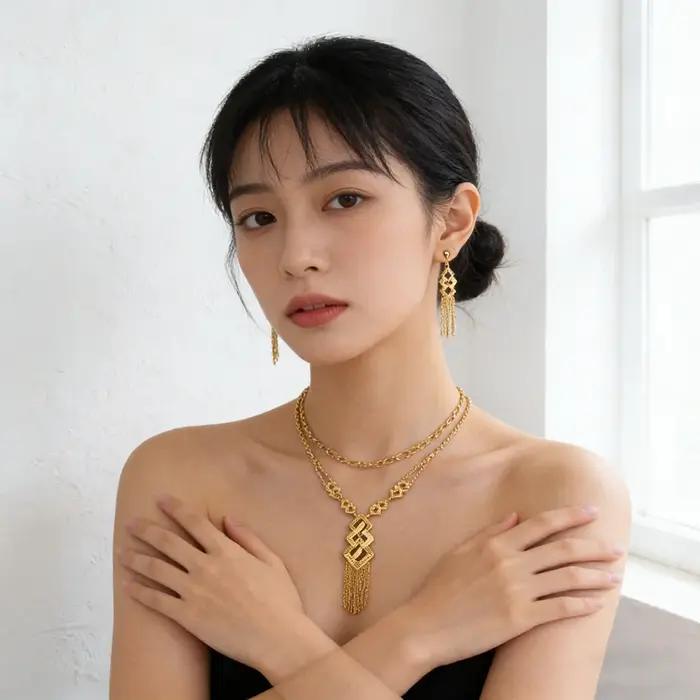 Ensembles de bijoux de mariée indiens