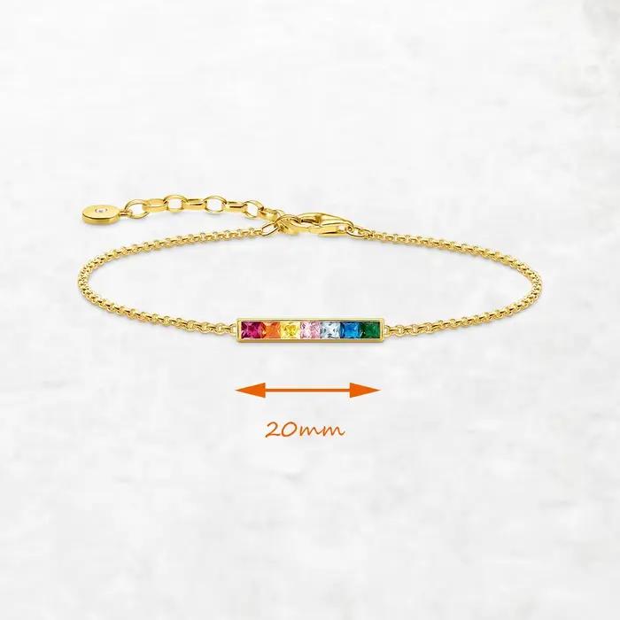 Bracelet plaqué or en argent regardé 925 pour femme, bijoux vintage, Europe, comparateur de charbon, cadeau