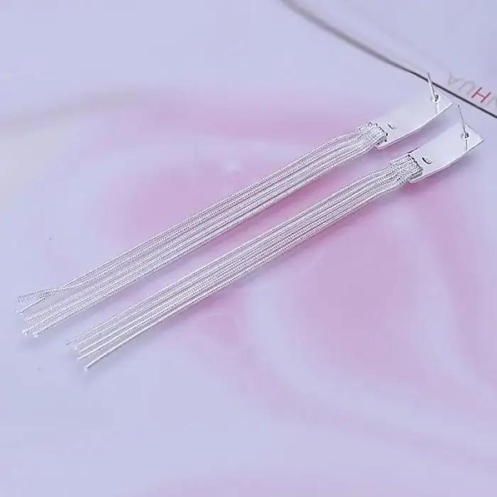 Boucles d'oreilles en argent Sterling 100% 925