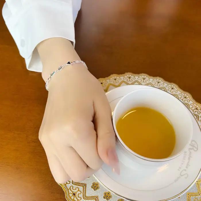 Paradise Journey – Bracelets à maillons colorés en argent Sterling 925