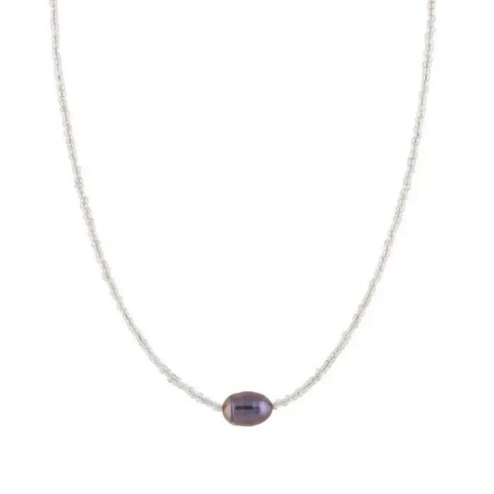 1/3 pièces artistique rétro perles d'eau douce collier