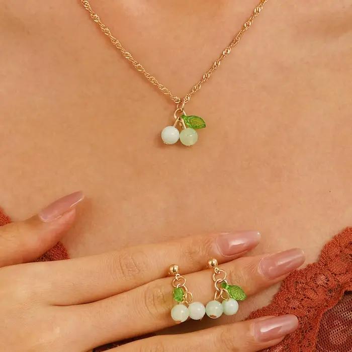Ensemble de bijoux de clavicule élégant et exquis pour femmes design mignon romantique occasion soirée partie sorties entre amies