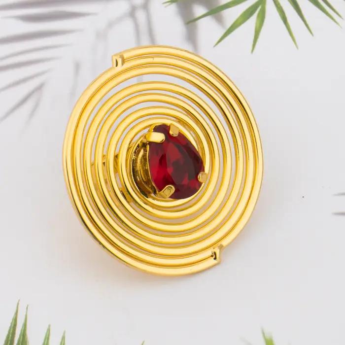 Nouvel ensemble de bijoux couleur or style 2026 : boucles d'oreilles cercle