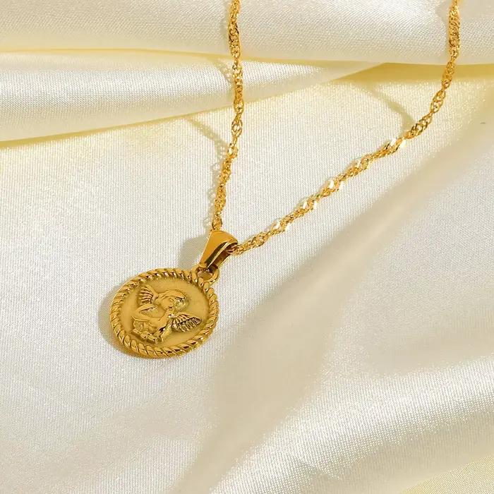 Collier Vintage sur chaîne de cou, accessoires de bijoux pour femmes, vêtements pour filles, cadeaux esthétiques, pendentif à la mode, nouvelle collection