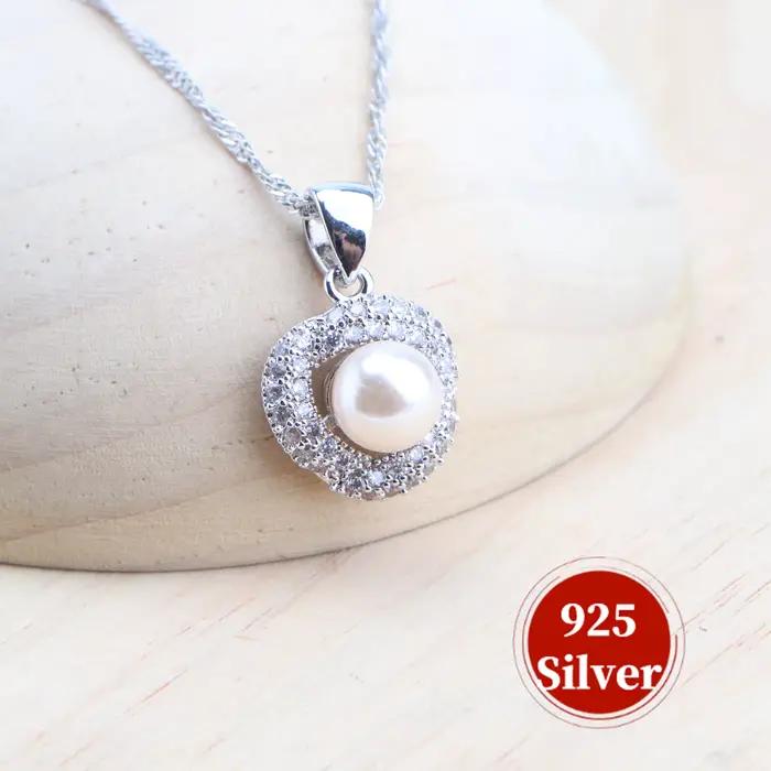 Ensemble de Bijoux en Perles Naturelles en Argent 925
