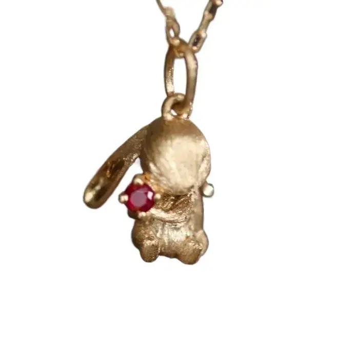 Ensembles de bijoux en forme de lapin mignon et exquis