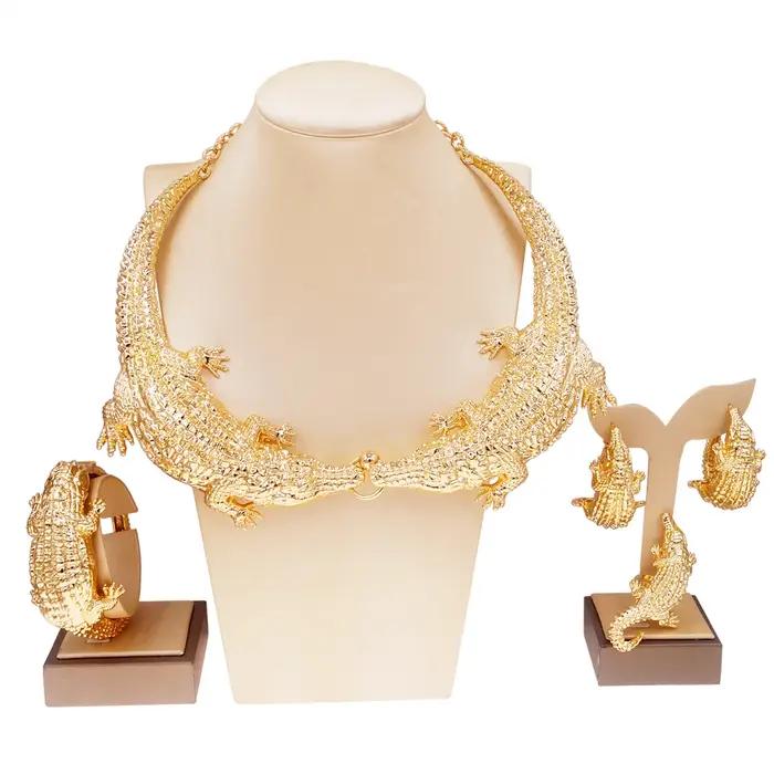 Ensembles de bijoux plaqués or pour femmes