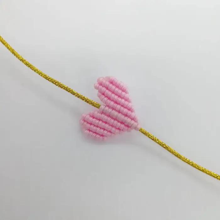 Bracelet coeur d'amour personnalisé