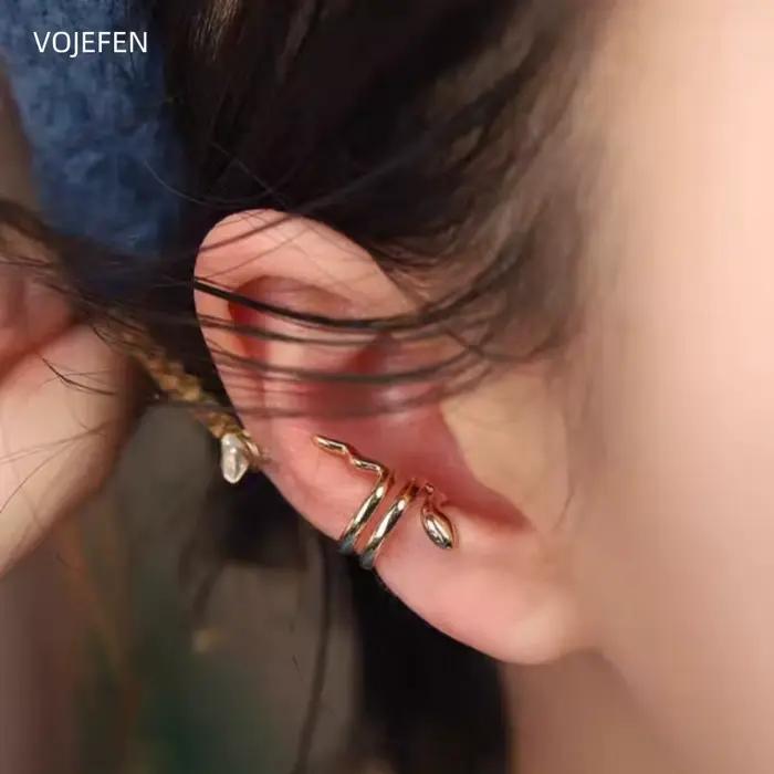 Boucles d'Oreilles Créoles en Or Jaune/Blanc 18K