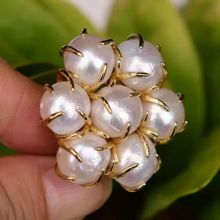 Bague Ajustable Plaquée Or pour Femme