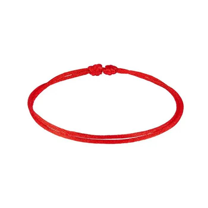 Bracelet à cordes rouges unisexe à la mode avec amulette de protection et breloques coeurs pour femmes et hommes occassions spéciales
