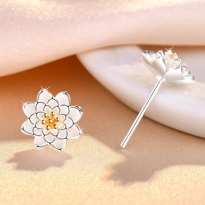 Boucles d'oreilles en argent Sterling 925 pour femmes élégantes occasions spéciales mariage fiançailles cadeau de qualité