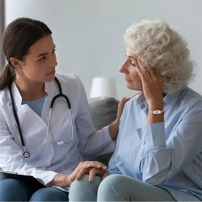 Bracelets d'alerte médicale personnalisés pour femmes