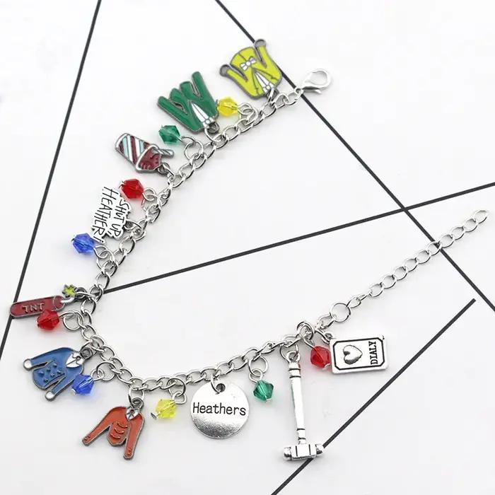 Heathers – Bracelet à thème musical Broadway pour femmes et hommes