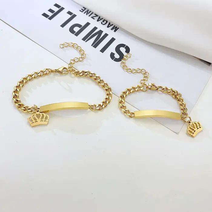 Bracelet personnalisé avec nom mignon