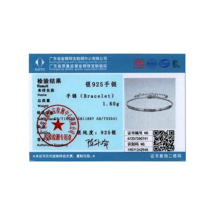 BISAER 925 argent Sterling je t'aime Morse Code Bracelet à la mode mince délicat empilable lien chaîne pour les femmes fête bijoux fins