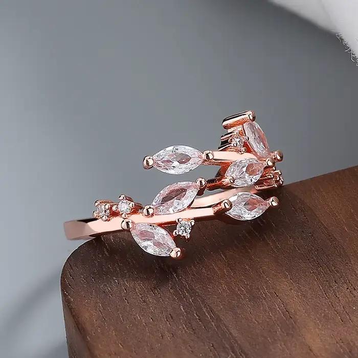 Bague en argent sterling 925 classique avec zircon pour femme, luxueuse, brillante, magnifique, tendance, pour mariage, fête, bijoux pour femme, vente en gros