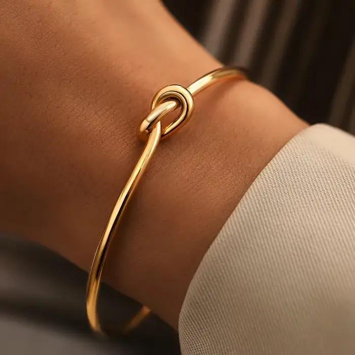 Bracelets en acier inoxydable Vintage pour hommes et femmes