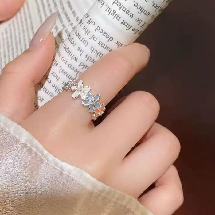 Bague en argent Sterling 925 pour femmes, style Simple, charmant, cadeau de fête d'anniversaire pour amis, bijoux exquis, nouvelle collection