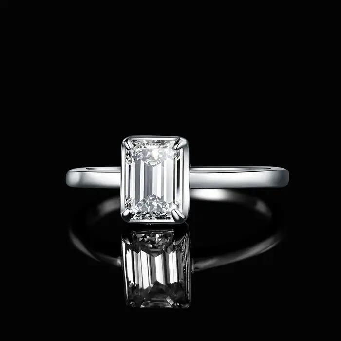 Bague de mariage en argent Sterling 925