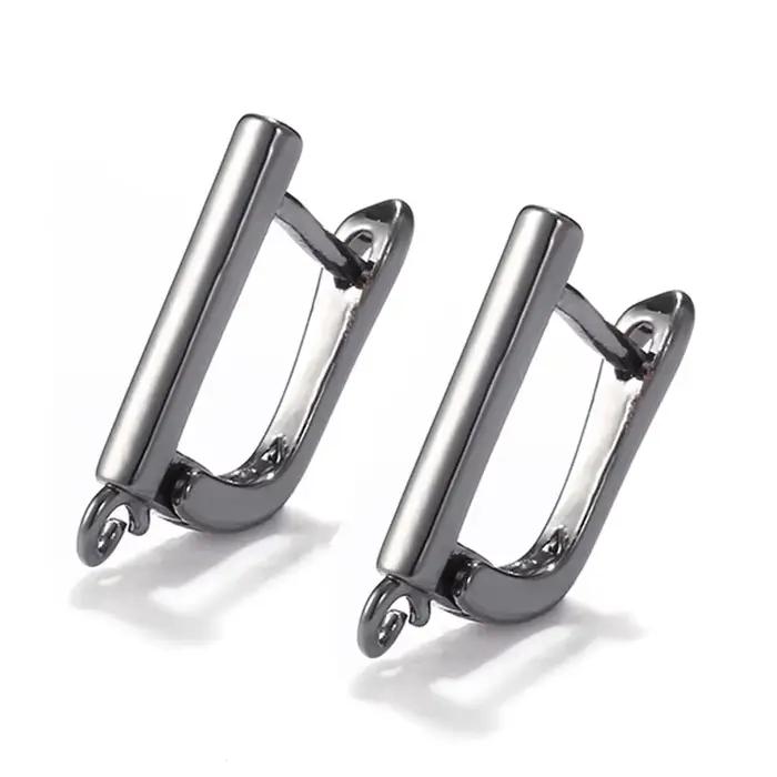 PeFête in-Boucles d'oreilles en laiton pour femmes, accessoires de bijoux pour bricolage, fournitures faites à la main, boucles d'oreilles Kpop, accessoires de bijoux, nouveau