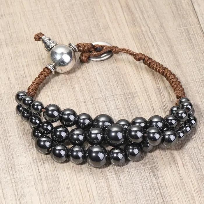 Bracelet en pierre d'oeil de tigre