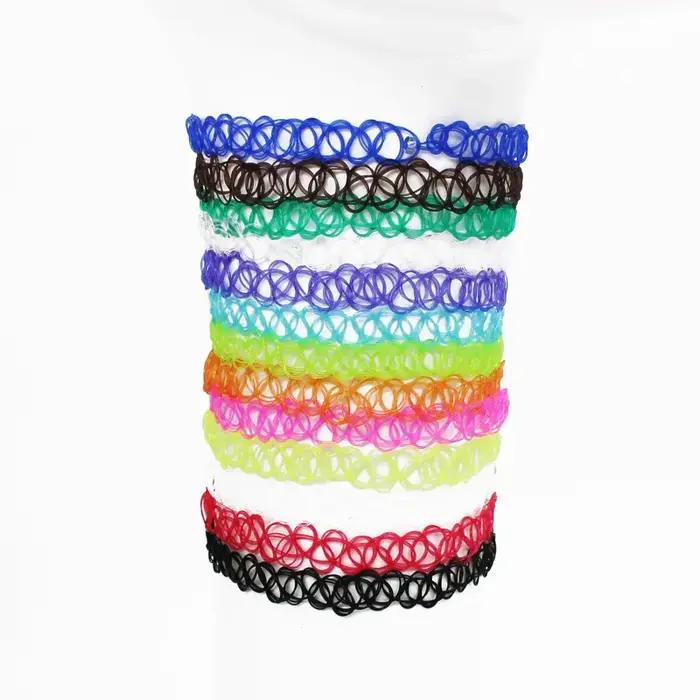 Collier Ras du Cou Gothique Mignon Punk Extensible Bijou Feminin Cadeau Fete Mariage Amis